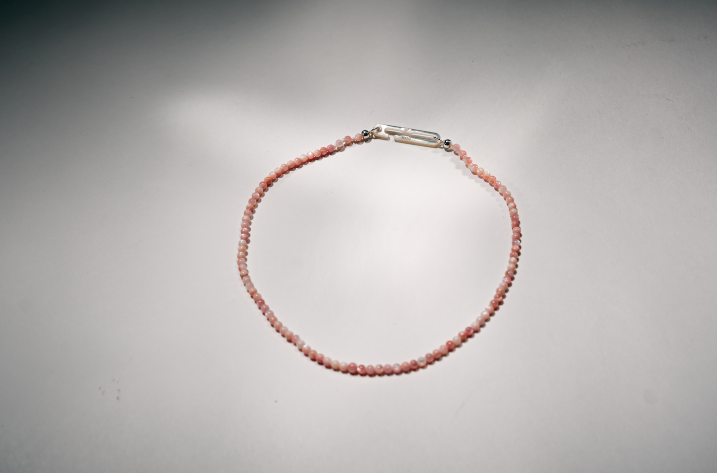Pink Lustrum Necklace